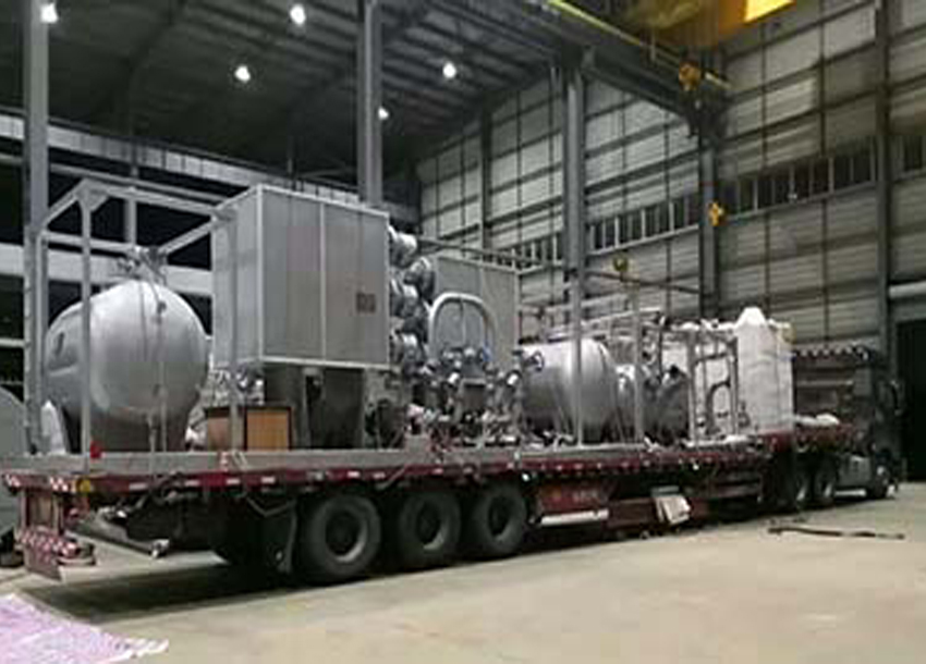 900KW 電導(dǎo)熱油爐用于化工行業(yè)